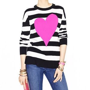 Kate Spade Intarsia Heart Sweater